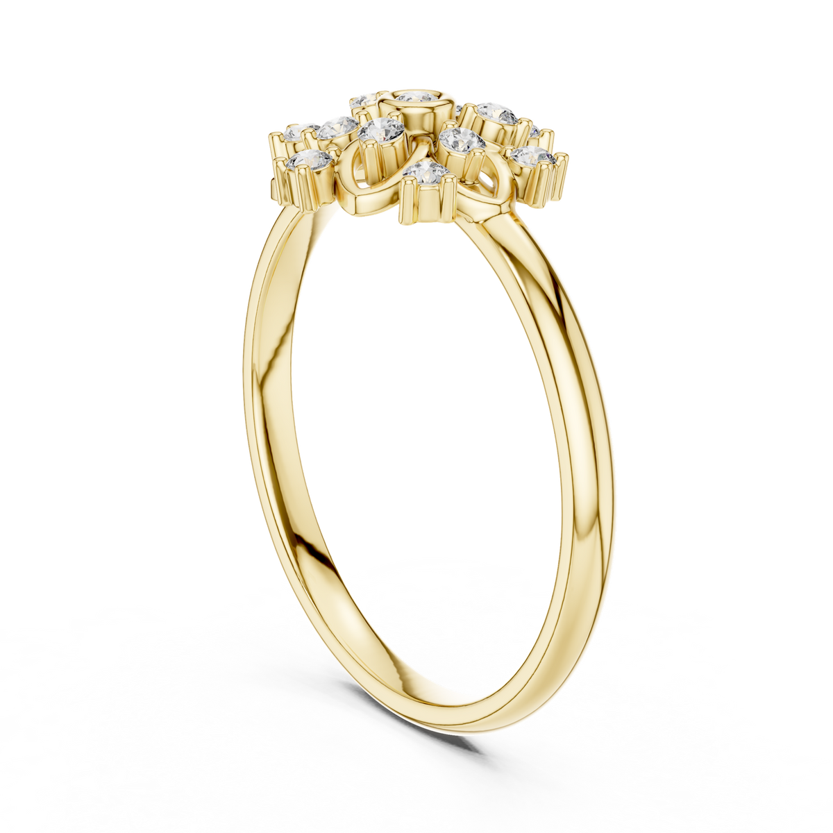 Gold Ring 1 (446), Yellow Gold, view 1