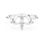 Gold Ring 1 (151), White Gold, view 4