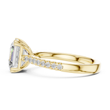 Gold Ring DDLR-744, Yellow Gold, view 3