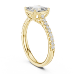 Gold Ring DDLR-730, Yellow Gold, view 1