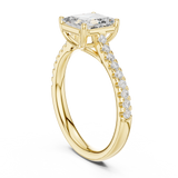 Gold Ring DDLR-730, Yellow Gold, view 1