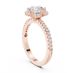 Gold Ring DDLR-324, Rose Gold, view 1