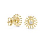 Gold Earrings 12-10007@E, Yellow Gold, view 1