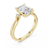 Gold Ring DDLR-974, Yellow Gold, view 2