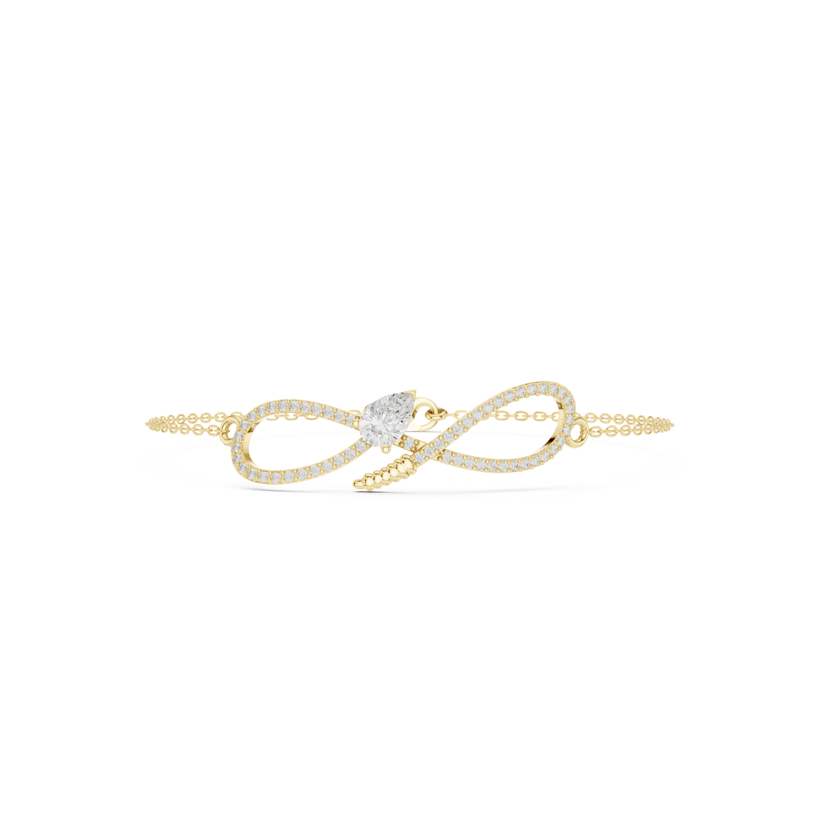 Gold Bracelet SBWB (40), Yellow Gold, view 4