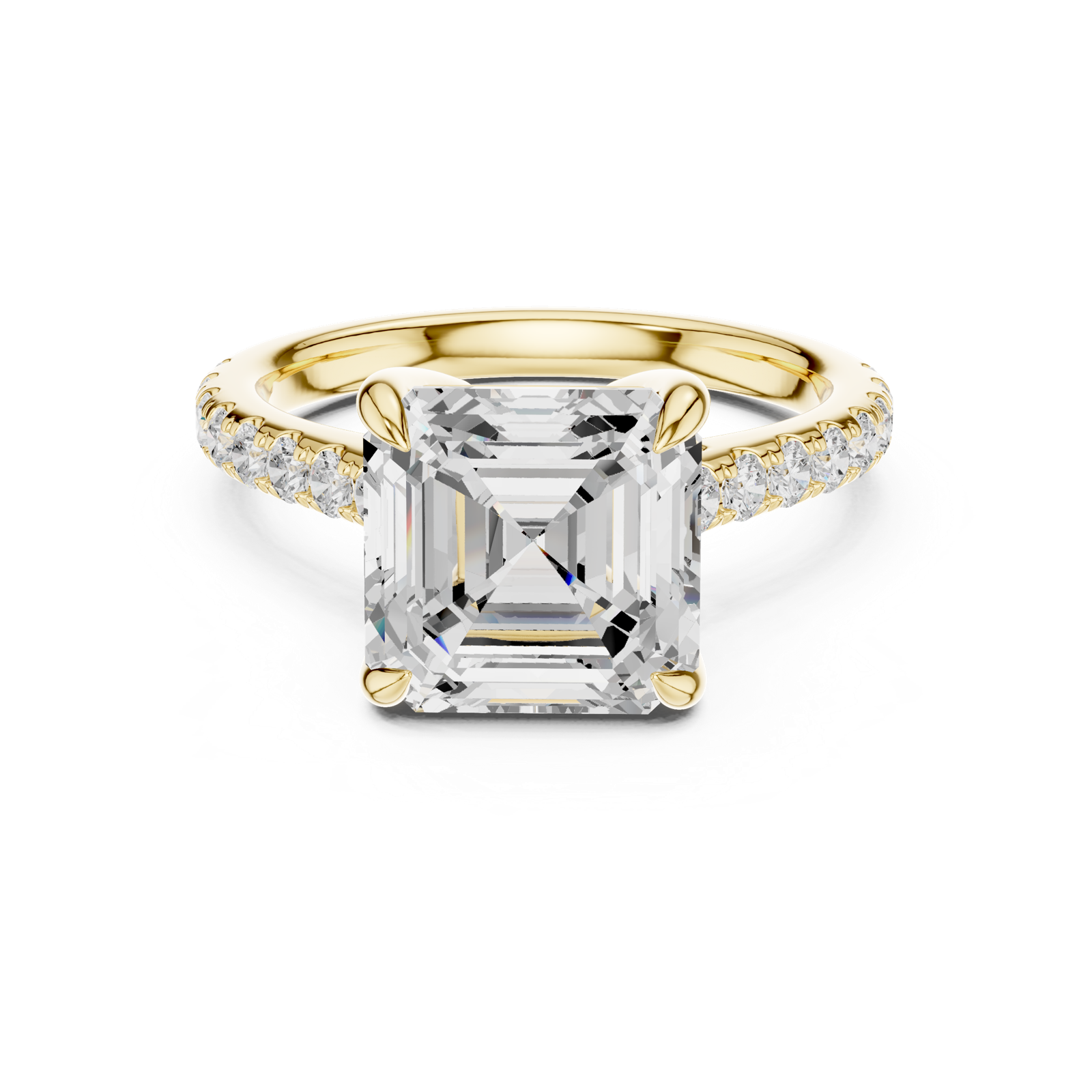 Gold Ring DDLR-1031, Yellow Gold