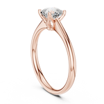 Gold Ring DDLR-797, Rose Gold, view 1
