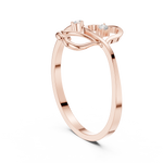 Gold Ring 1 (127), Rose Gold, view 1