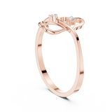 Gold Ring 1 (127), Rose Gold, view 1