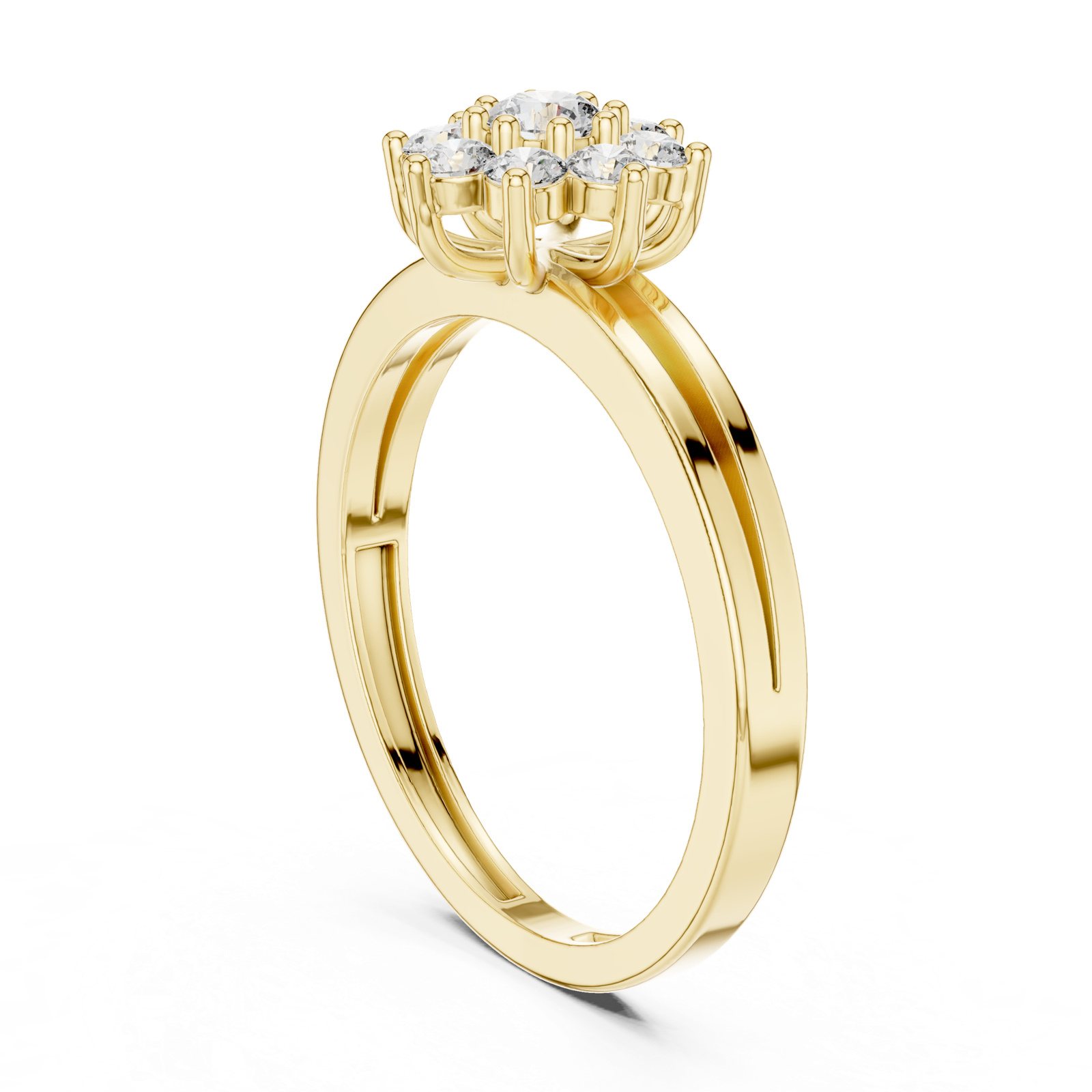 Gold Ring ALR-141, Yellow Gold