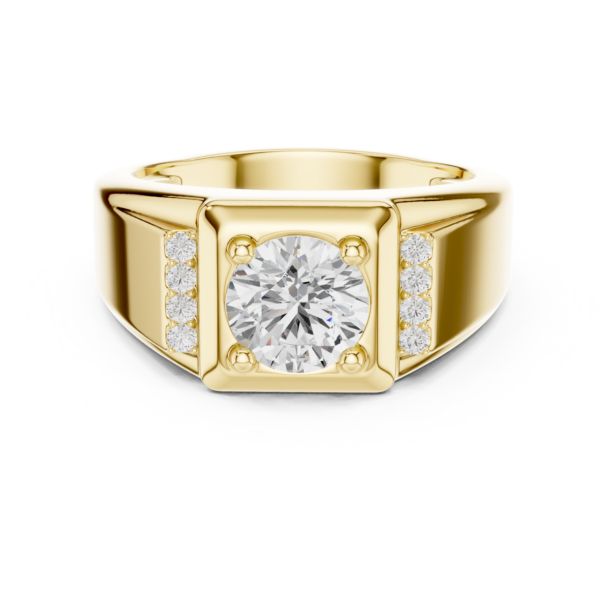 Gold Ring SBMR(47), Yellow Gold