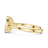 Gold Ring DDLR-782, Yellow Gold, view 3