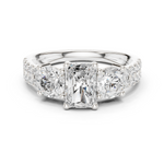 Gold Ring DDLR-717, White Gold