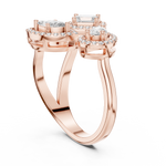 Gold Ring L03-504, Rose Gold