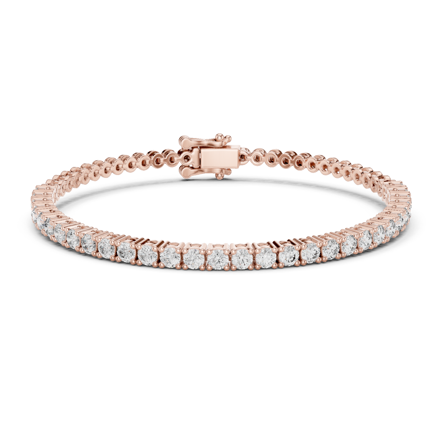 Gold Bracelet FBR0095-2.5-3, Rose Gold
