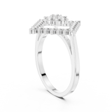 Gold Ring ALR-177, White Gold