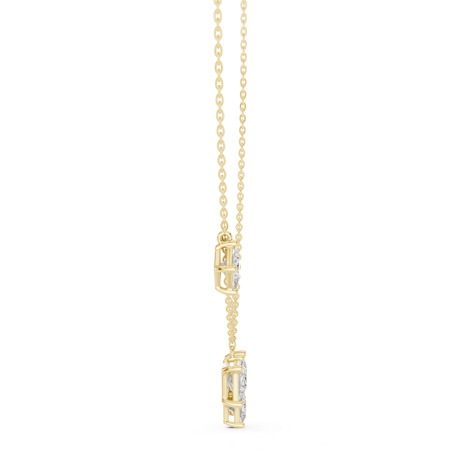 Gold Pendant GPD-0024, Yellow Gold, view 3