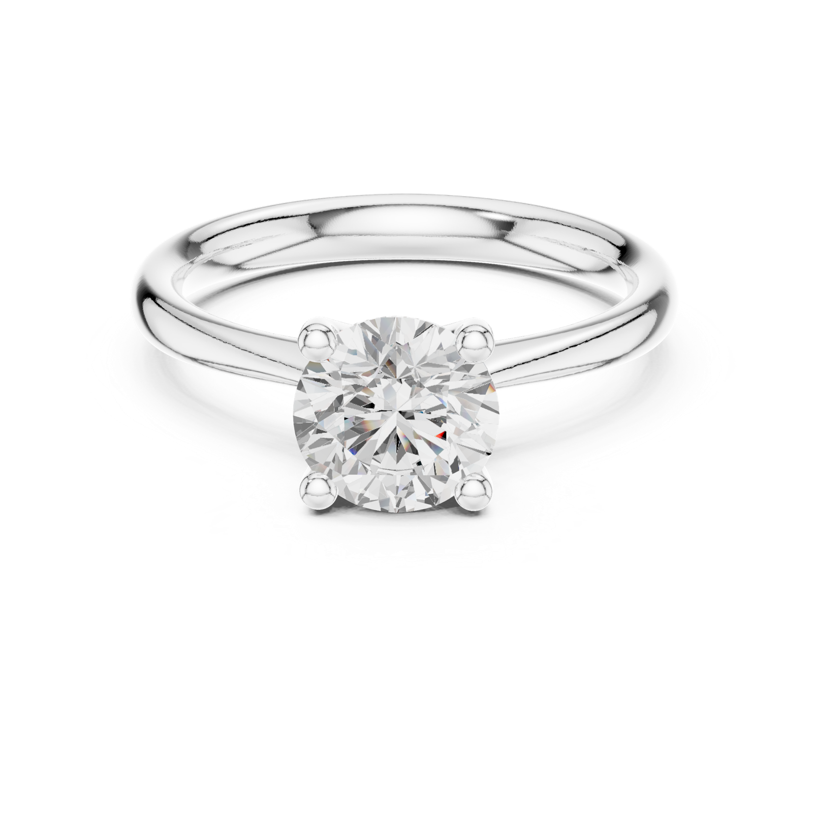 Gold Ring DDLR-627, White Gold