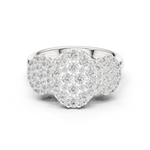 Gold Ring DDLR-779, White Gold