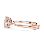 Gold Ring DDLR-552, Rose Gold, view 3