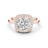 Gold Ring DDLR-809, Rose Gold