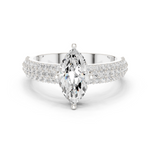 Gold Ring DDLR-1103, White Gold
