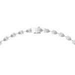 Gold Necklace GNK-0017, White Gold, view 4