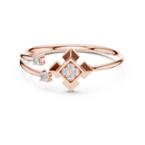 Gold Ring 1 (213), Rose Gold, view 4
