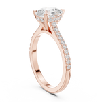 Gold Ring DDLR-1001, Rose Gold