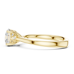 Gold Ring DDLR-650, Yellow Gold, view 3