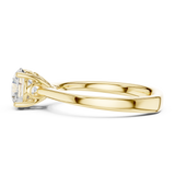 Gold Ring DDLR-650, Yellow Gold, view 3