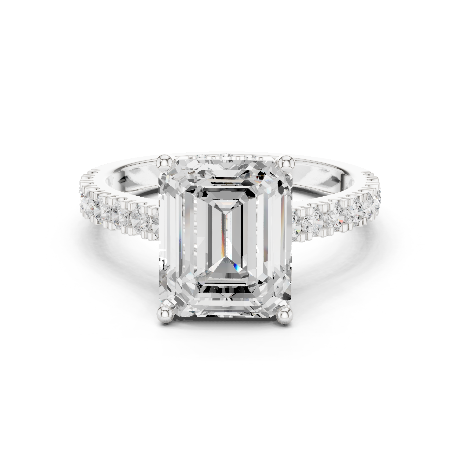 Gold Ring DDLR-773, White Gold