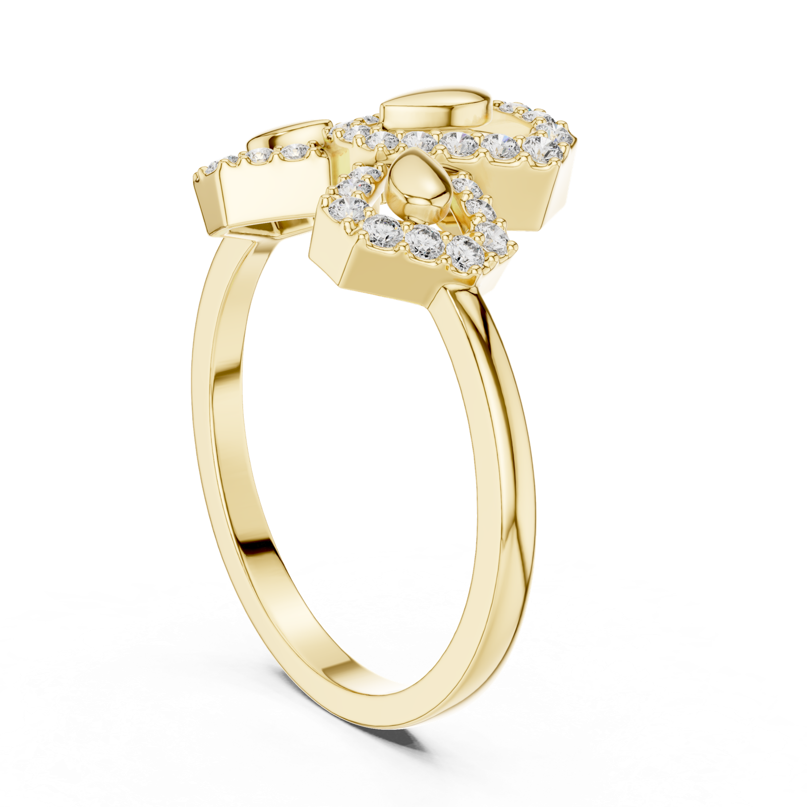 Gold Ring LR-01 (81), Yellow Gold