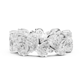 Gold Ring DDLR-312, White Gold, view 3