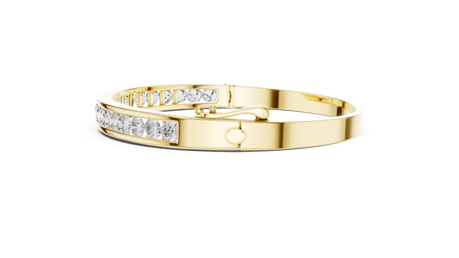 Gold Bracelet GLBR-0005, Yellow Gold, view 3