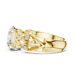 Gold Ring LR-0090, Yellow Gold, view 3