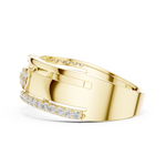 Gold Ring LR-01 (6), Yellow Gold, view 3