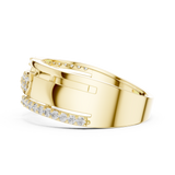 Gold Ring LR-01 (6), Yellow Gold, view 3