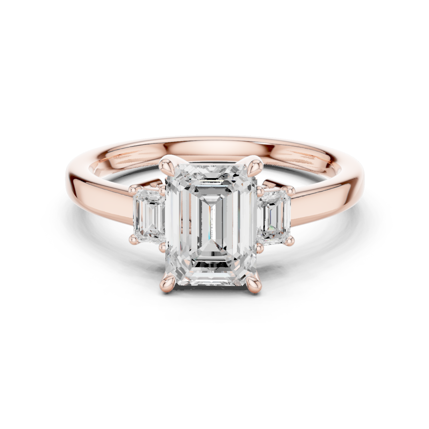 Gold Ring DDLR-868, Rose Gold