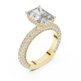Gold Pendant 9-10036L_SS4, Yellow Gold, view 2