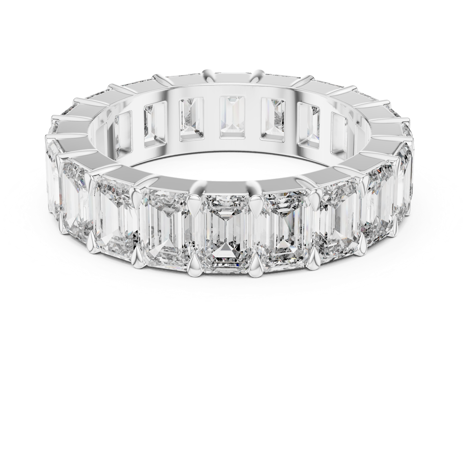 Gold Ring LR-0042, White Gold