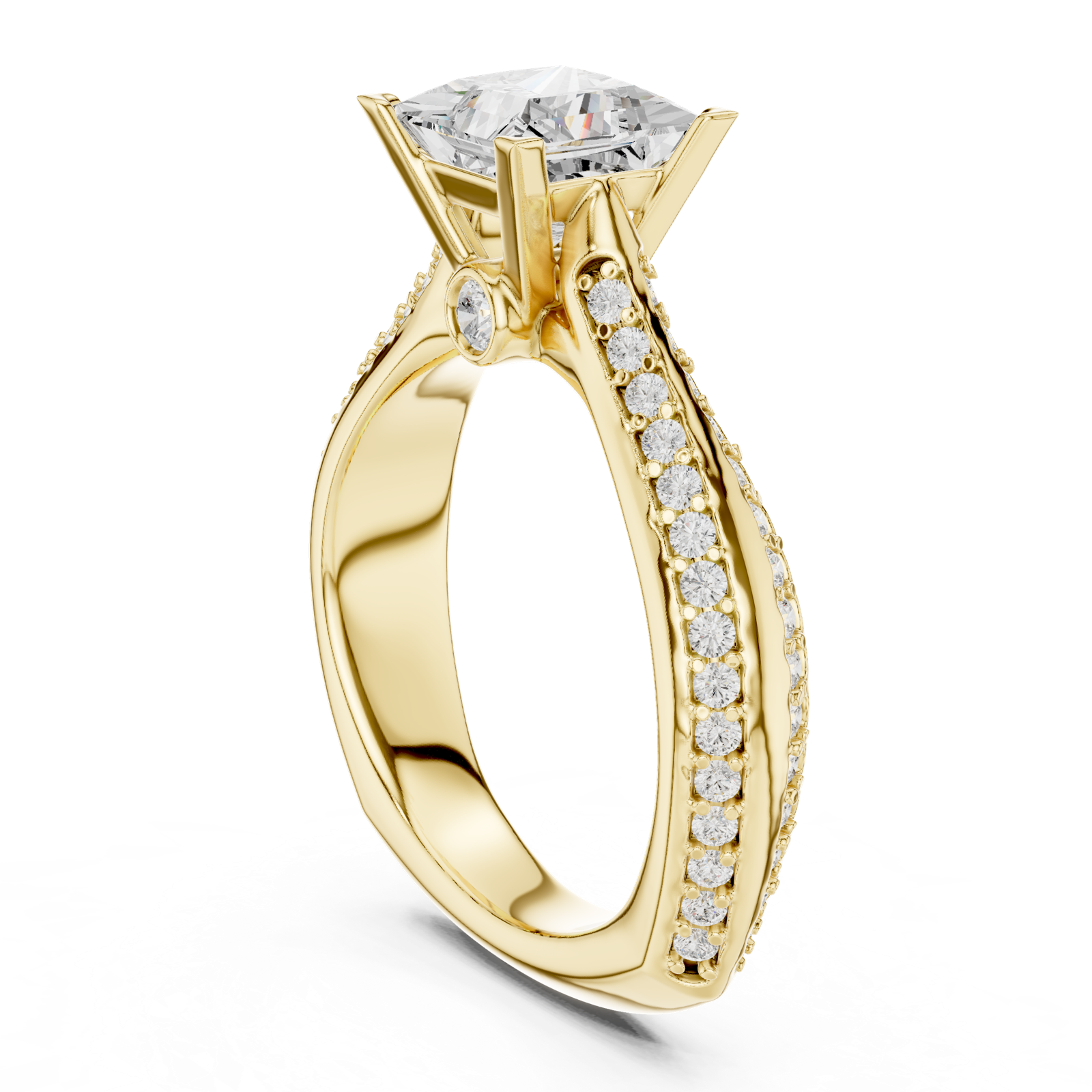 Gold Ring LR-0280, Yellow Gold