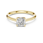 Gold Ring DDLR-797, Yellow Gold, view 4