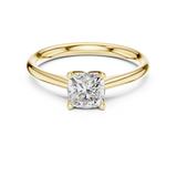 Gold Ring DDLR-797, Yellow Gold, view 4