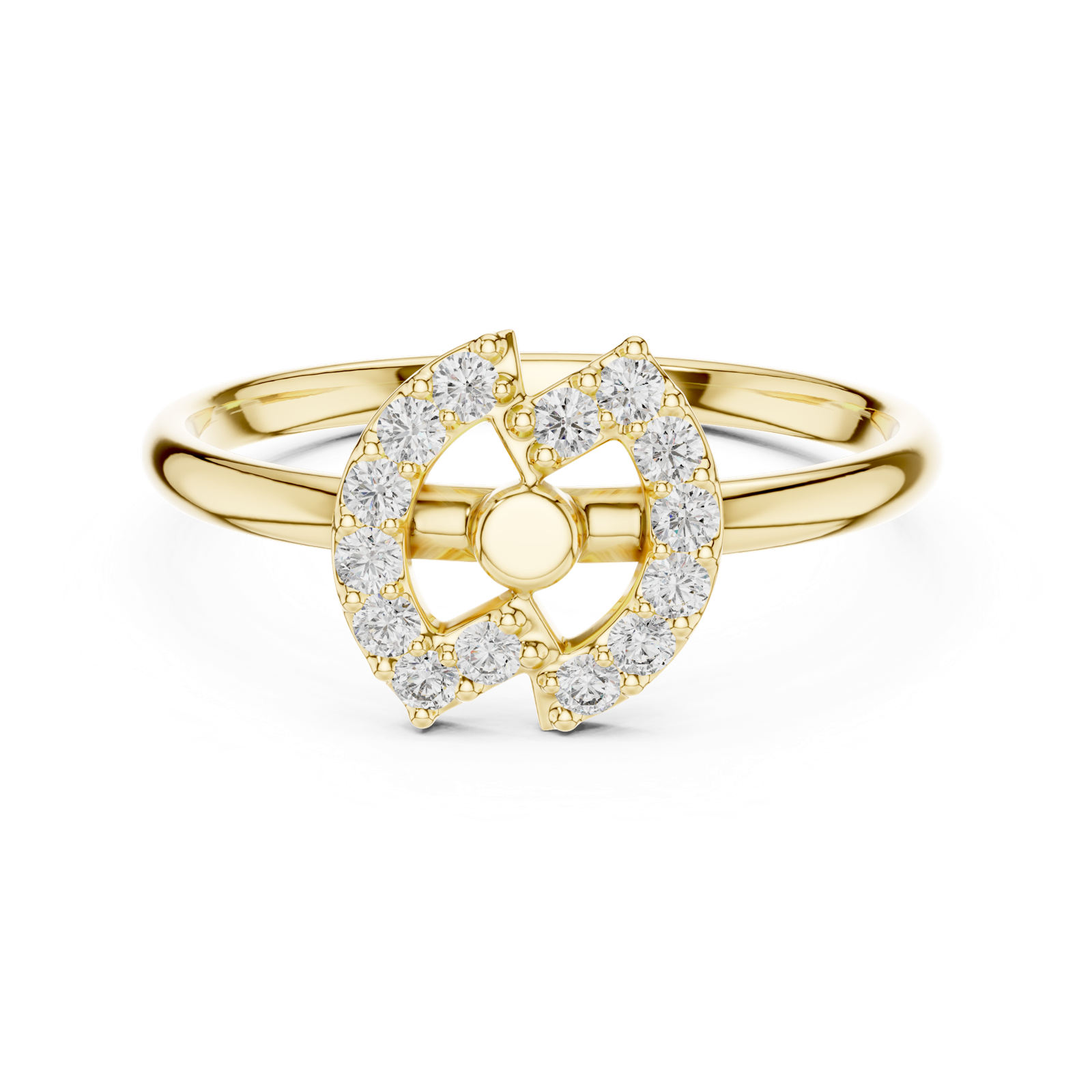 Gold Ring 1 (356), Yellow Gold, view 4