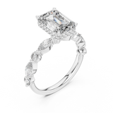 Gold Pendant 9-10014L_04, White Gold, view 2