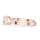 Gold Ring DDLR-521, Rose Gold, view 3