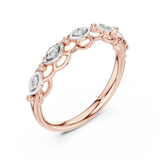 Gold Ring 12-10072@L, Rose Gold, view 2