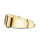 Gold Ring SBMR(43), Yellow Gold, view 3