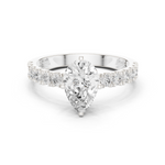 Gold Ring DDLR-1082, White Gold